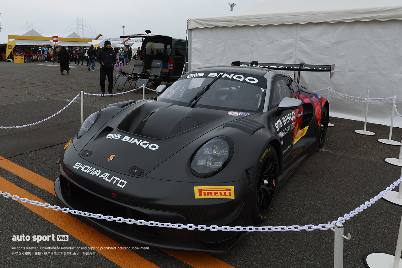 ル・マンクラス優勝＆WRCグループBの激レアロータリーマシンが横浜で力走【JAFモータースポーツジャパン2026写真日記】