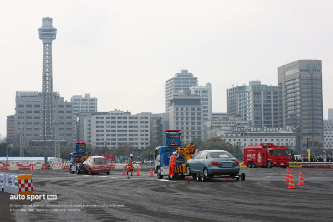 ル・マンクラス優勝＆WRCグループBの激レアロータリーマシンが横浜で力走【JAFモータースポーツジャパン2026写真日記】