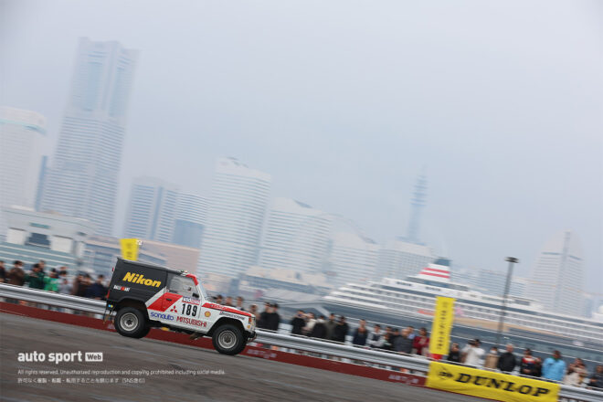 ル・マンクラス優勝＆WRCグループBの激レアロータリーマシンが横浜で力走【JAFモータースポーツジャパン2026写真日記】