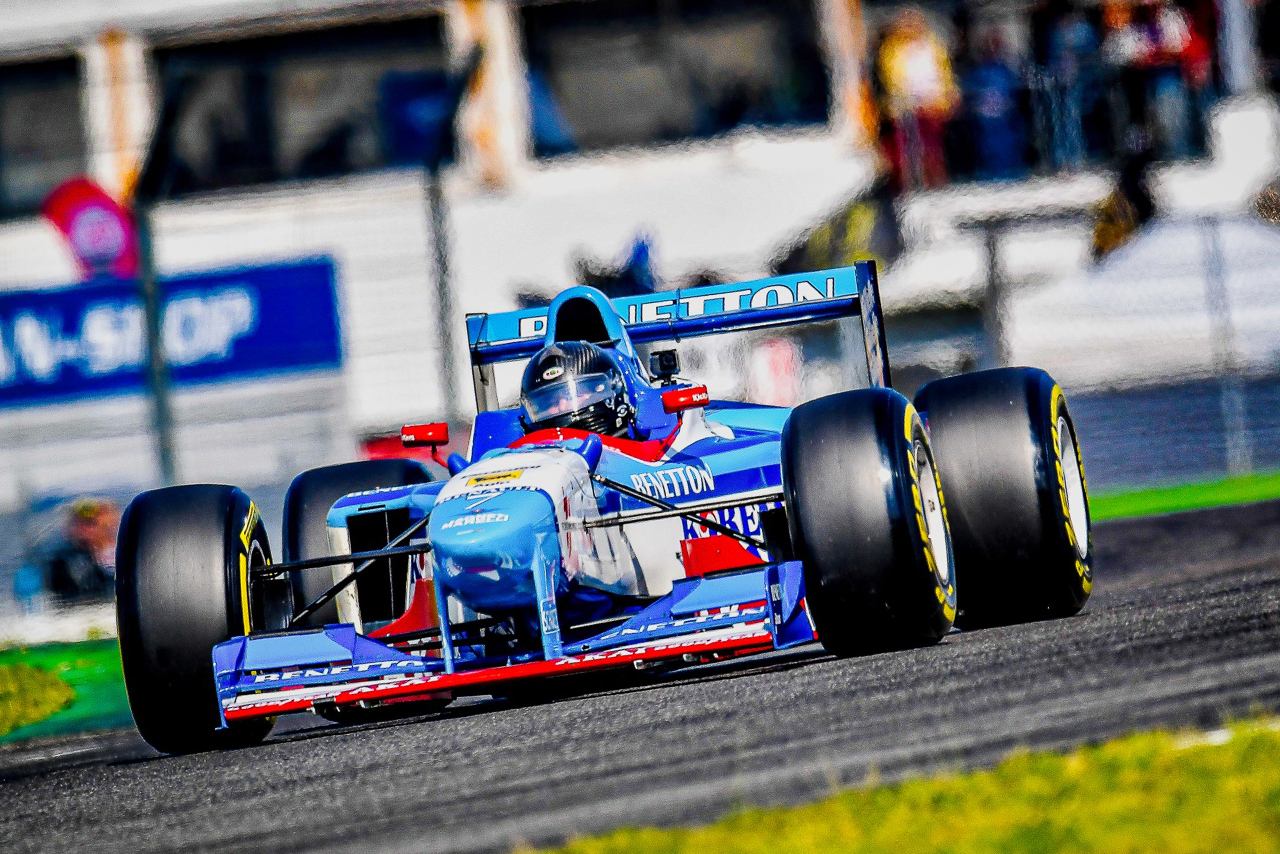 2025年BOSS GPに参戦したベネトンB197