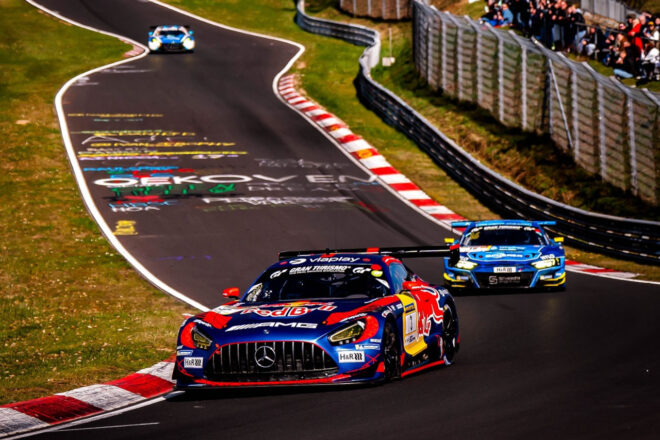 フェルスタッペン、ニュルブルクリンク耐久で早くも2勝目。AMGでのデビュー戦はポール・トゥ・ウイン