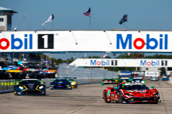 特別カラーのポルシェ・ペンスキーが逆転で1-2達成。GTDプロも911 GT3 Rがワン・ツー飾る【セブリング12時間レース決勝レポート】