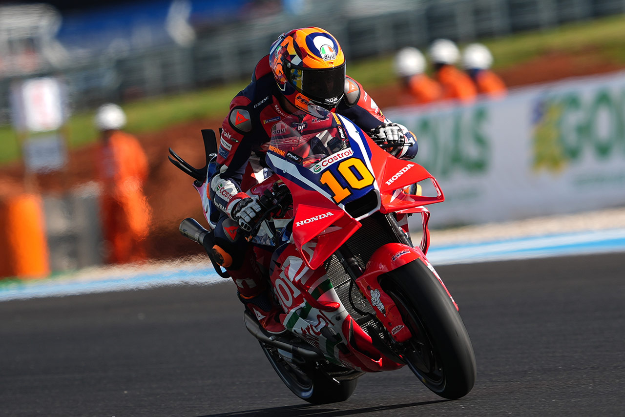 マリーニ、8台抜きのスプリントに「後方からのスタートは大きな痛手」ミルはバトルで転倒／第2戦ブラジルGP