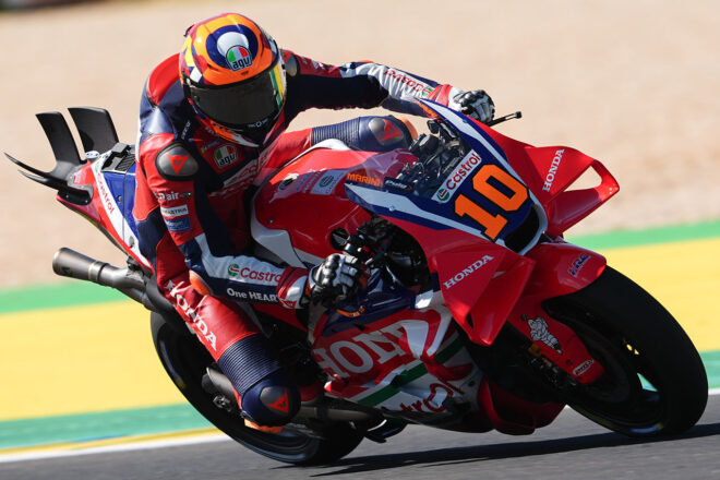 後方から浮上のマリーニ「見た目以上にポジティブな結果」ミルは上位走行中に痛恨の転倒／第2戦ブラジルGP