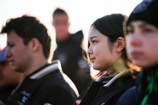 JujuがフォーミュラEで2度目の走行。男女混走に参加し19番手「初テストからの進歩を実感できた」
