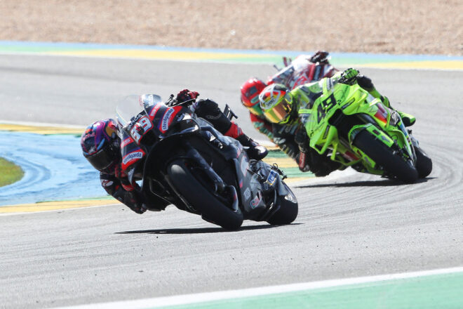 アプリリア移籍後初、2シーズンぶりの表彰台獲得。マルティン「体が万全なら速さはあると分かっていた」／第2戦ブラジルGP