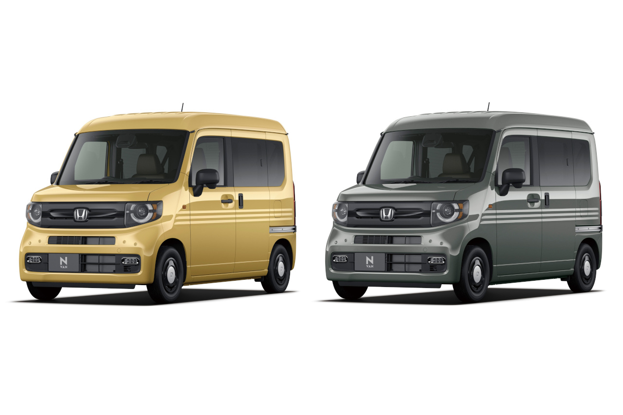 ホンダ、N-VANに一部改良を実施。安全性や利便性の向上に加え、特別仕様車にボディカラーの追加も
