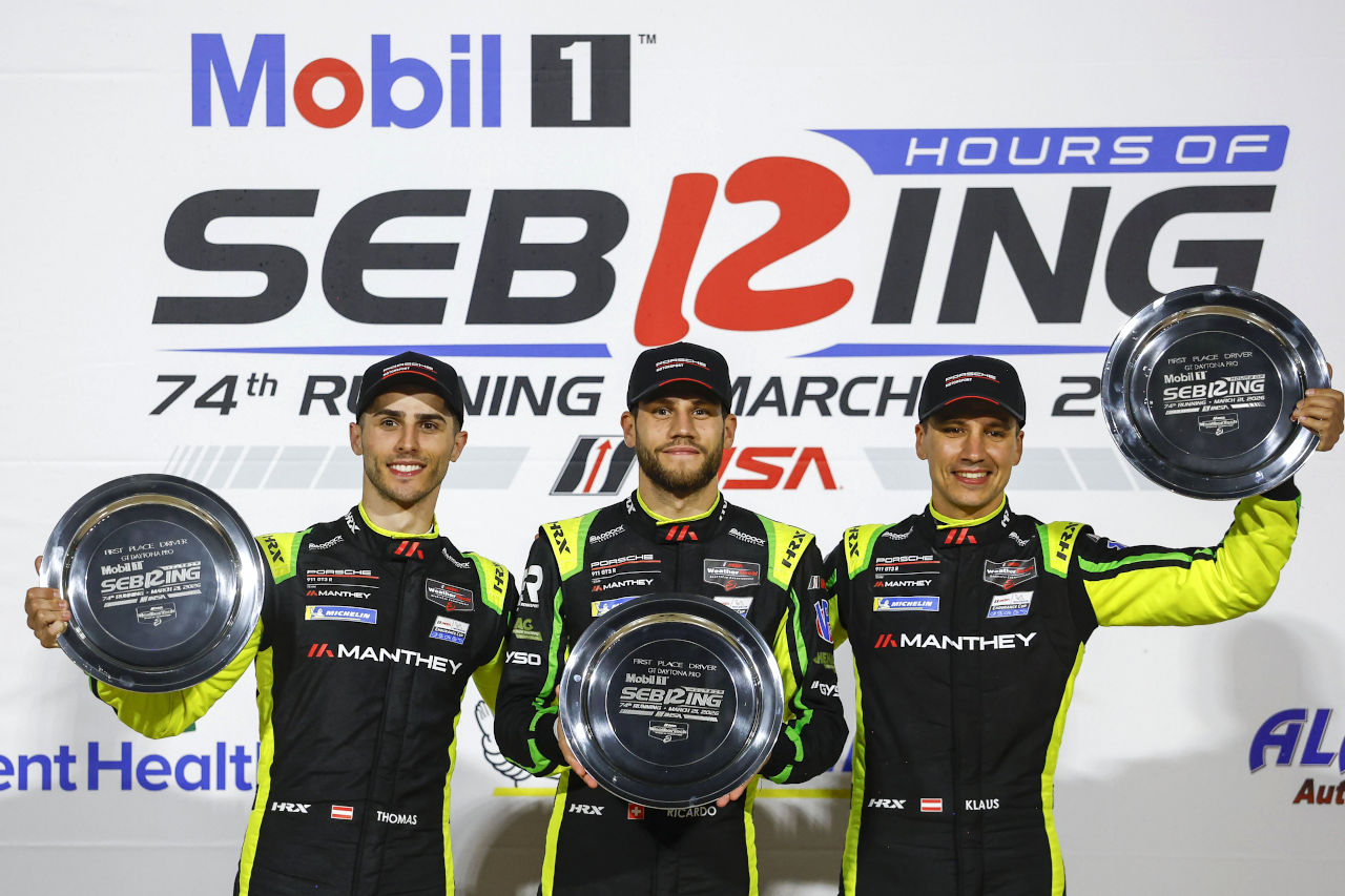 名門マンタイが参戦2戦目で初優勝。「グレロのアメリカでの成功の始まりに過ぎない」とリカルド・フェラー／セブリング12時間