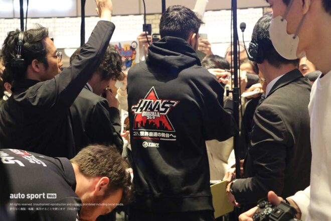 「ゴジラの大胆、ダイナミックなところに共鳴」ハースF1小松代表も納得のデザイン。アグレッシブな印象にオコン＆ベアマンも満足