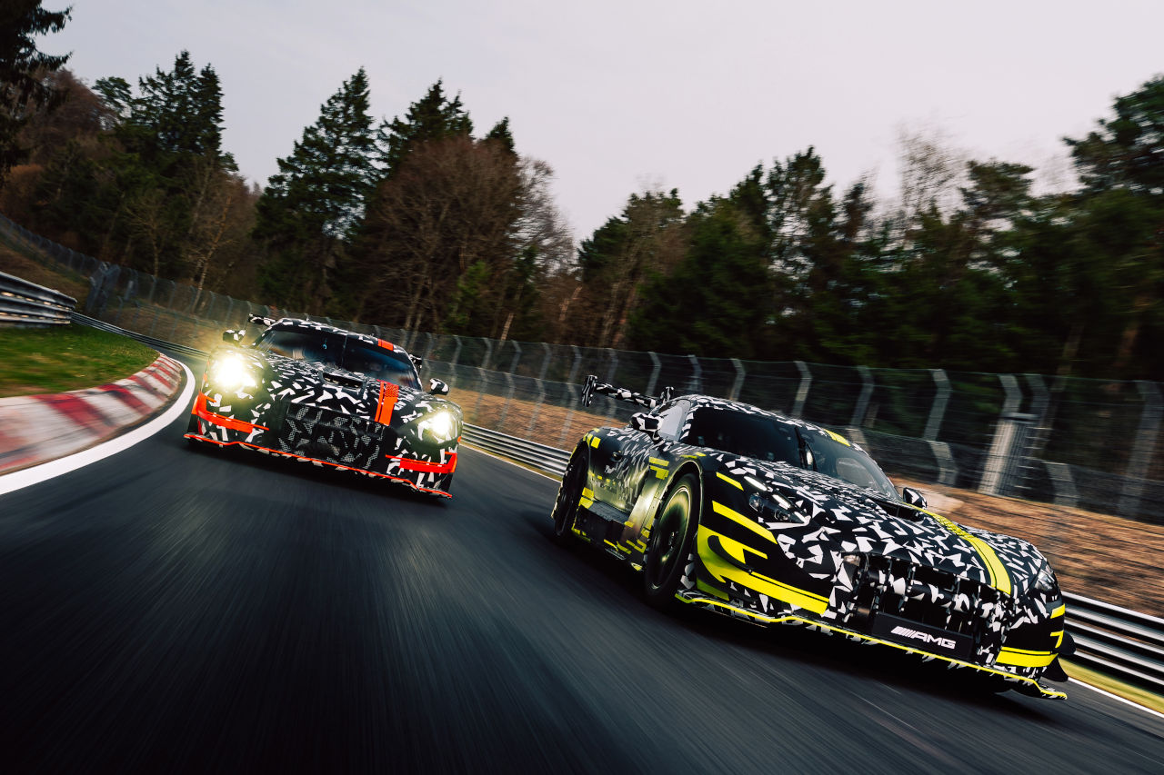メルセデスAMG、開発中の次世代GT3カーを発表。ベースとなる市販モデルも同時公開