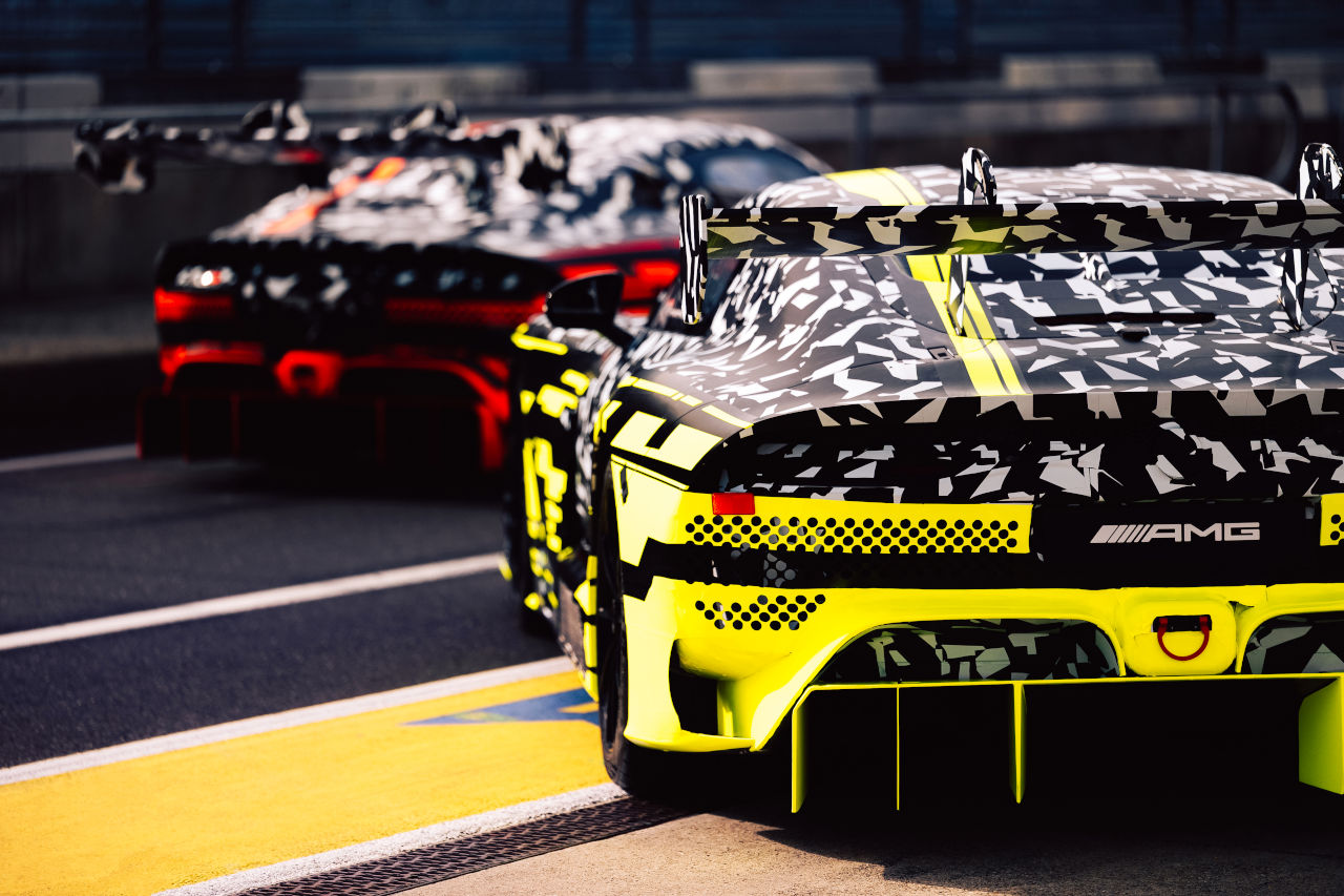 メルセデスAMG、開発中の次世代GT3カーを発表。ベースとなる市販モデルも同時公開
