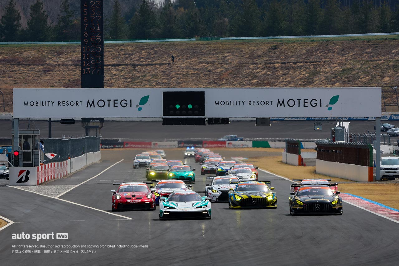 スーパー耐久第1戦ではレコード更新続出。路面全面改修のモビリティリゾートもてぎでスーパーフォーミュラもタイム向上!?