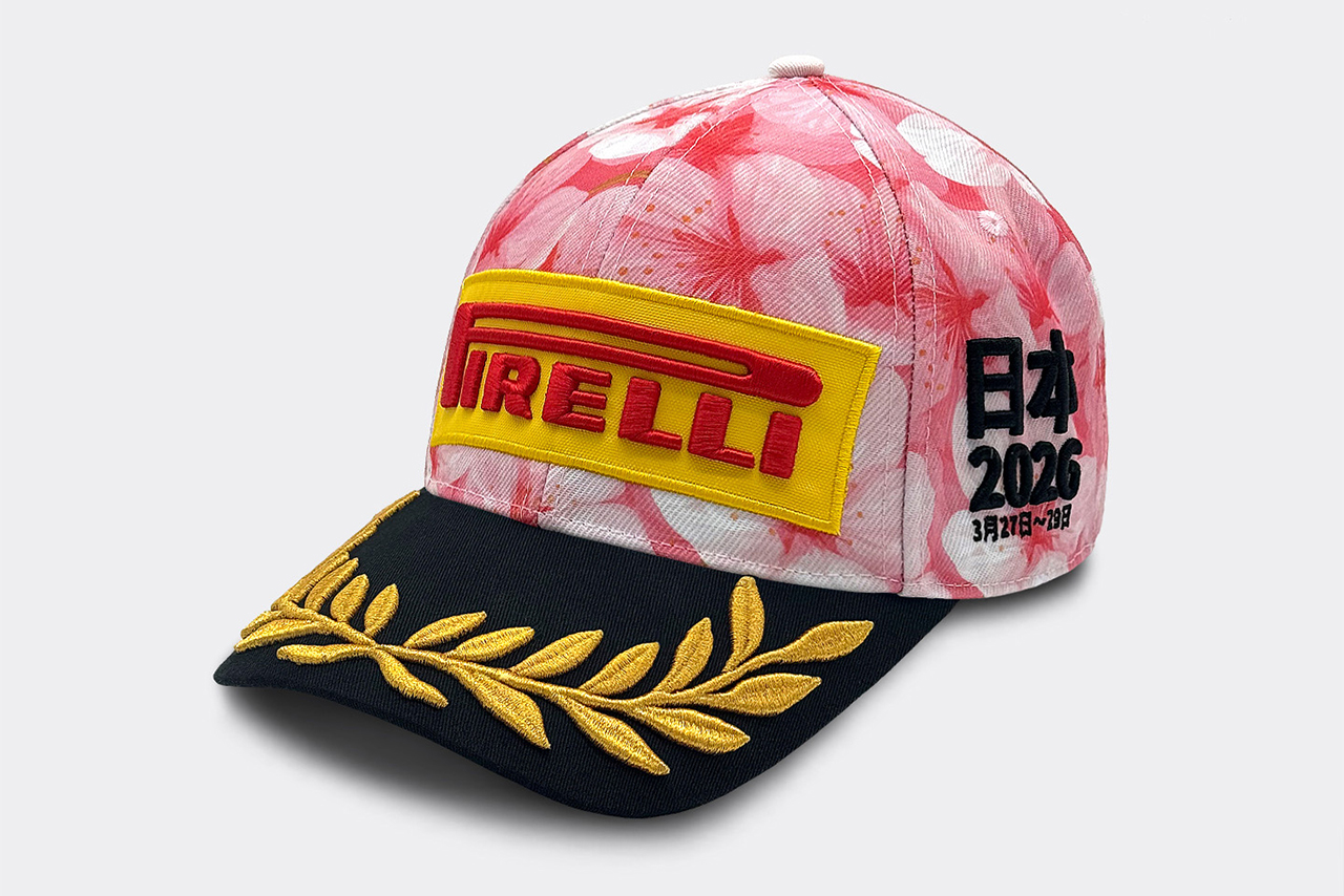 2026年F1日本GPで使用されるポディウムキャップ