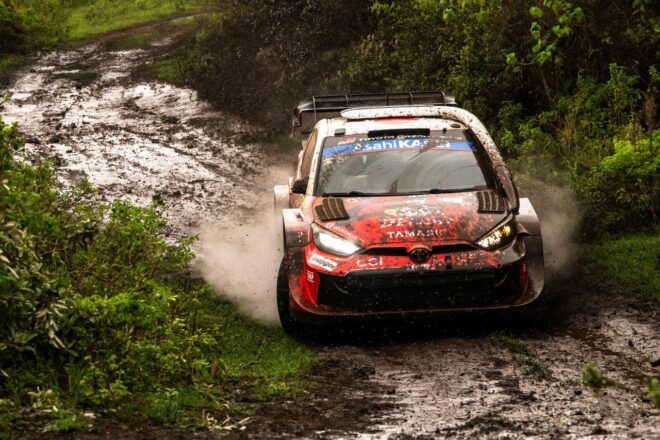 勝田のサファリ制覇を支えた、師匠タナックの手厚い遠隔サポート「ちょっとだけ攻めよう」「このコーナーは危ない」