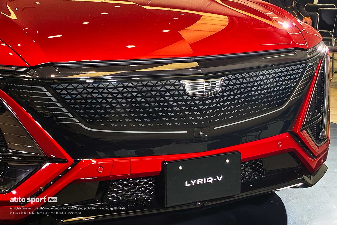 キャデラック最速SUV、レース由来の『リリックV』を発表。モータースポーツ担当が来日し鈴鹿F1に向けてエール