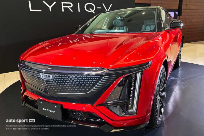 キャデラック最速SUV、レース由来の『リリックV』を発表。モータースポーツ担当が来日し鈴鹿F1に向けてエール