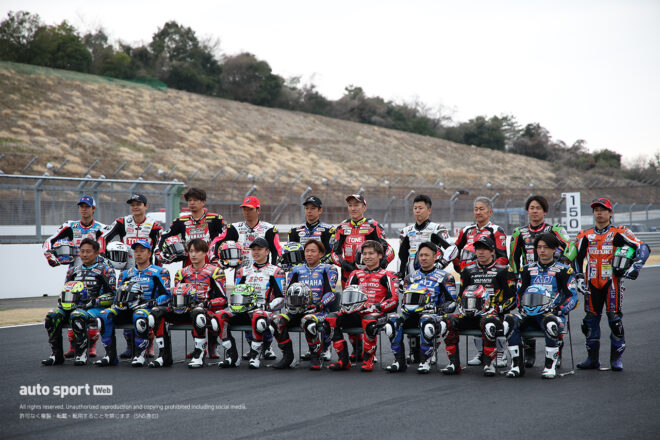 JSB1000の集合写真／2026全日本ロード PRE-TEST “Round ZERO” 1日目