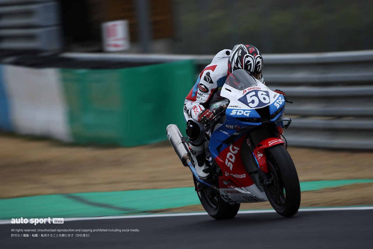 名越哲平（SDG Team HARC-PRO. Honda）／2026全日本ロード PRE-TEST “Round ZERO” 1日目