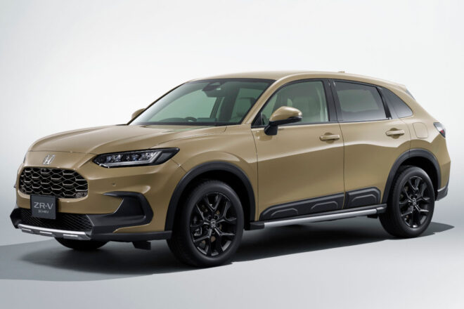 改良型『ホンダZR-V』はe：HEVに一本化。ハニカムグリル採用の特別仕様車“クロスツーリング”を新設定