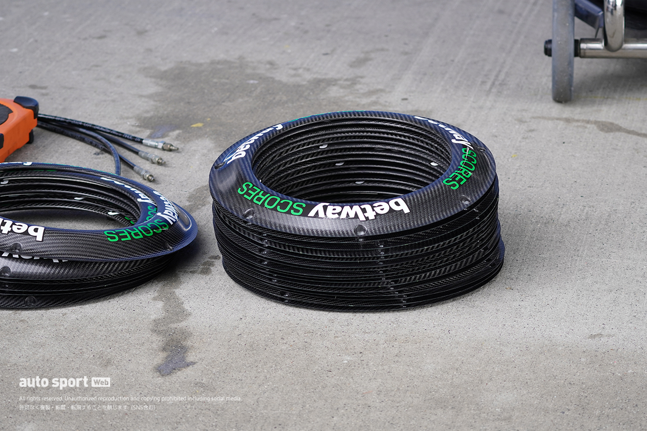 2026年F1第3戦日本GP木曜日　ウイリアムズのホイールカバー