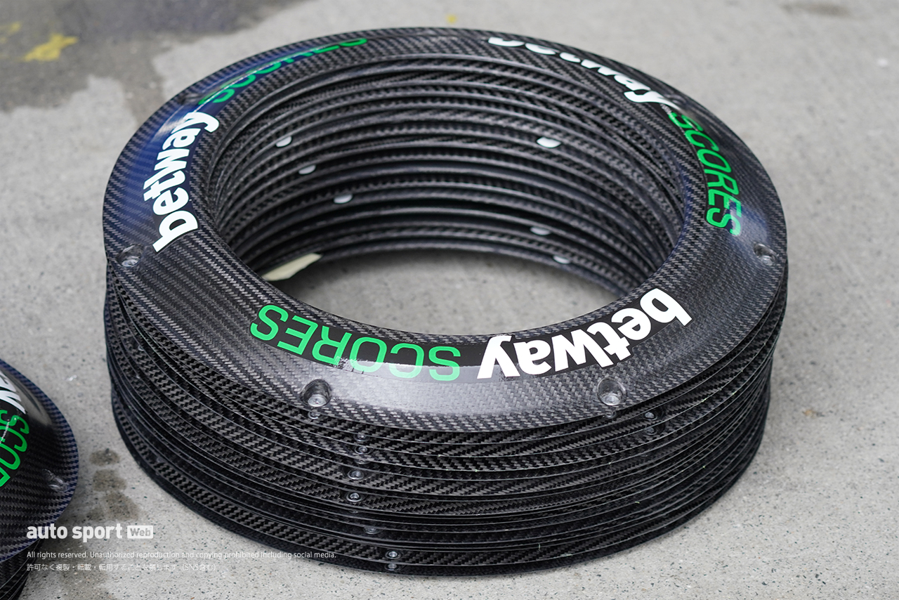 2026年F1第3戦日本GP木曜日　ウイリアムズのホイールカバー