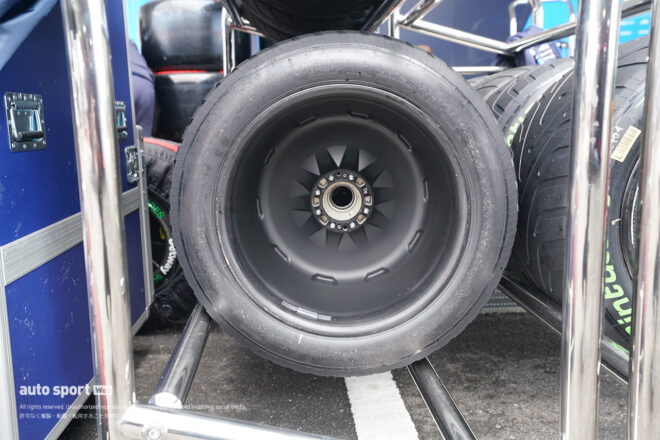 2026年F1第3戦日本GP木曜日　ウイリアムズのホイール（リヤ）の内側