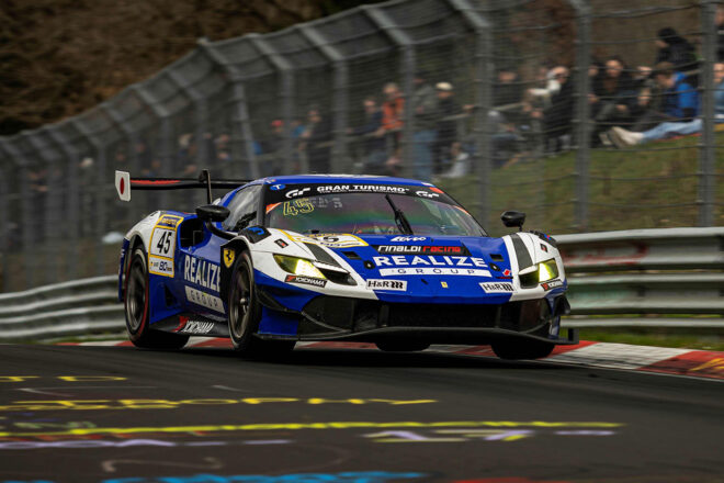 45号車フェラーリ296 GT3エボ