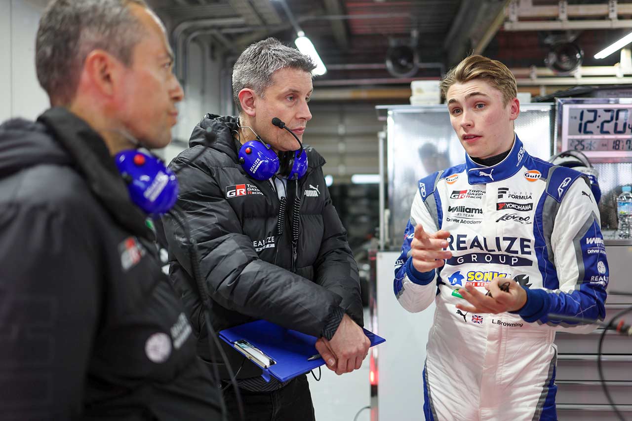 ルーク・ブラウニング（REALIZE KONDO RACING）