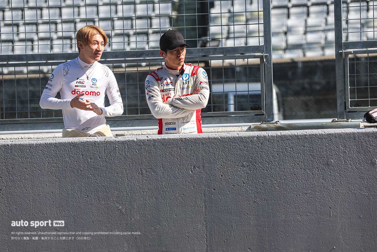 牧野任祐と太田格之進（DOCOMO TEAM DANDELION RACING）