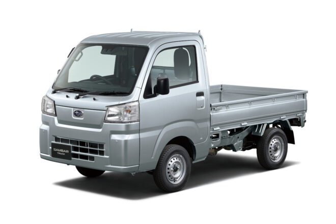 スバル『サンバートラック』を一部改良。9インチ・ディスプレイオーディオが装備可能に