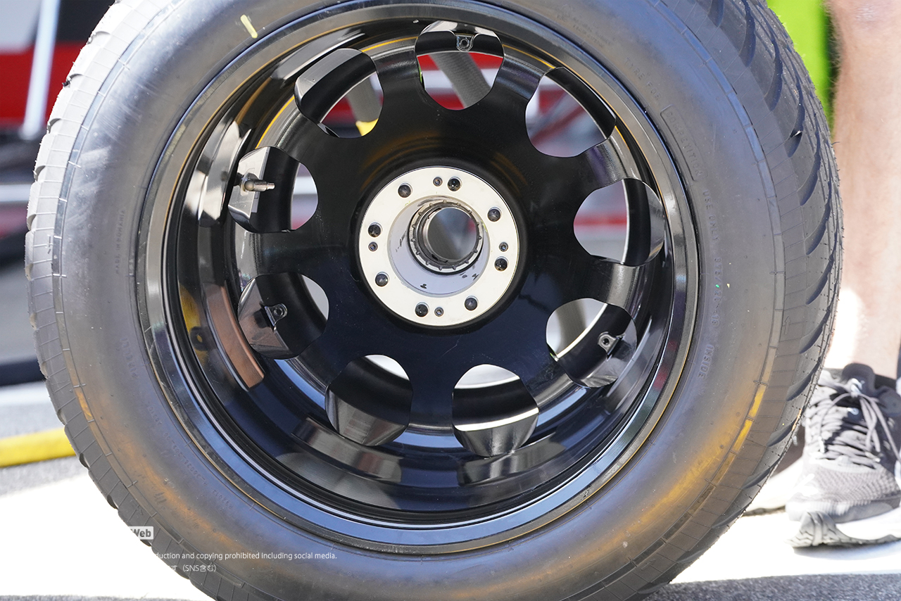 2026年F1第3戦日本GP金曜日／ハースVF-26のフロントホイール＆ホイールカバー