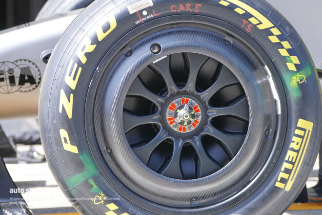 2026年F1第3戦日本GP金曜日／アウディR26のフロントホイール＆ホイールカバー