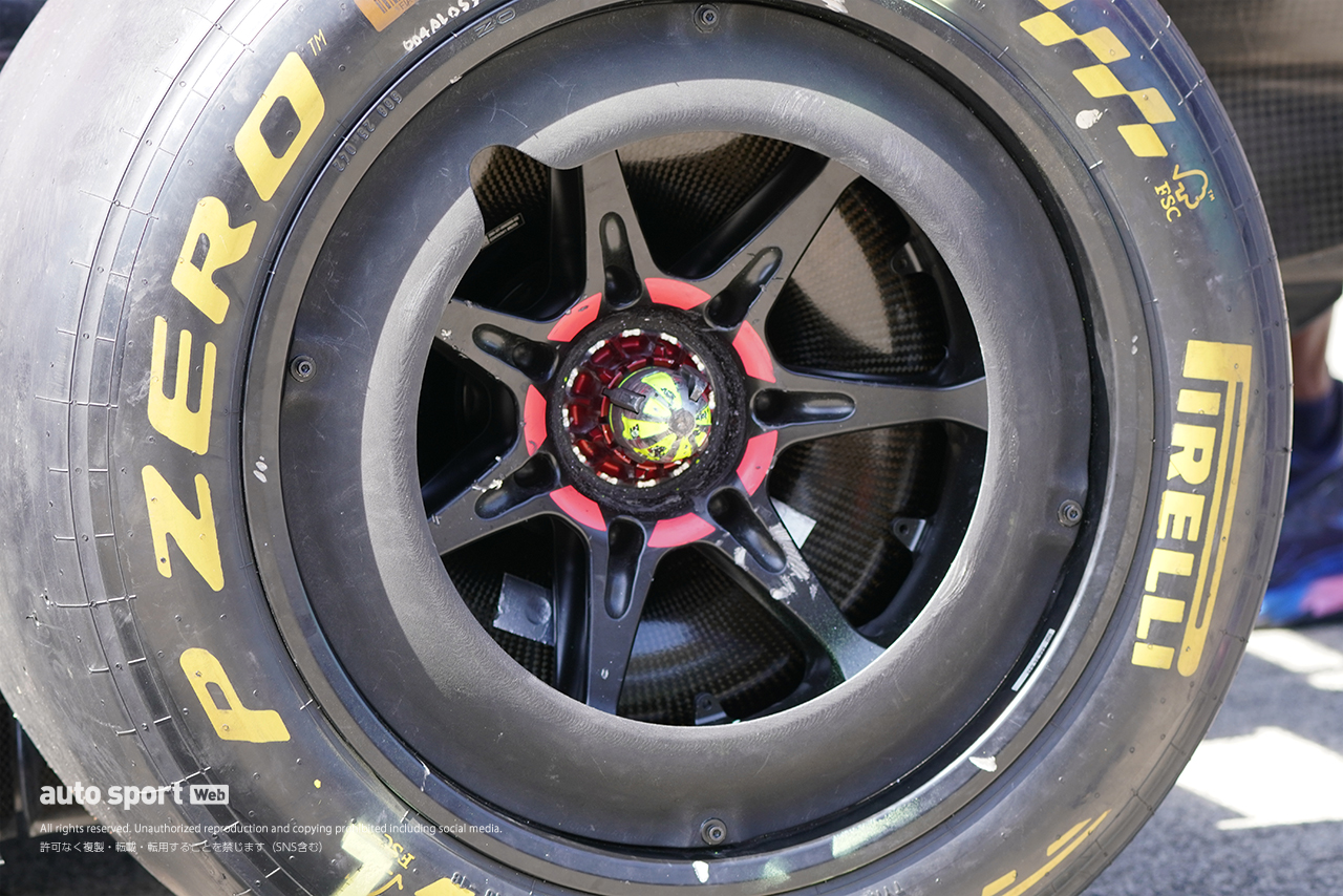 2026年F1第3戦日本GP金曜日／アルピーヌA526のリヤホイール＆ホイールカバー