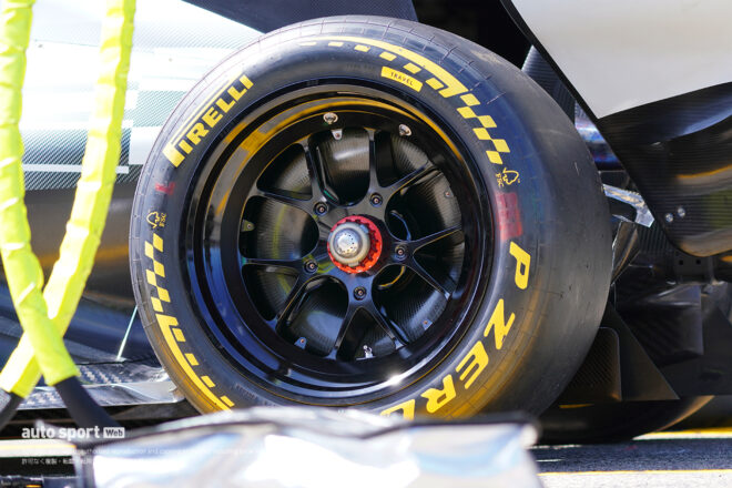 2026年F1第3戦日本GP金曜日／キャデラックMAC-26のリヤホイール