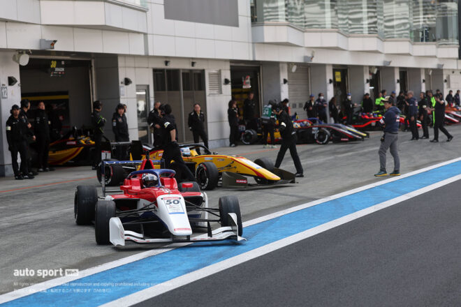 スーパーフォーミュラ・ライツが富士で開幕。三井優介と梅垣清がポールポジションを分け合う