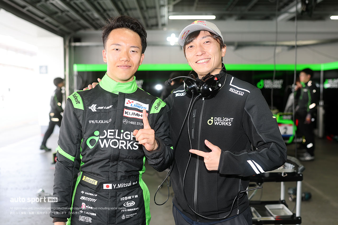 スーパーフォーミュラ・ライツが富士で開幕。三井優介と梅垣清がポールポジションを分け合う