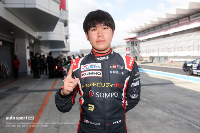 スーパーフォーミュラ・ライツが富士で開幕。三井優介と梅垣清がポールポジションを分け合う
