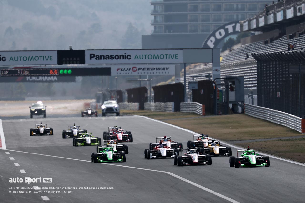 スーパーフォーミュラ・ライツ第1戦富士は三井優介が逃げ切りポール・トゥ・ウイン！ DELiGHTWORKS RACINGとともに初優勝