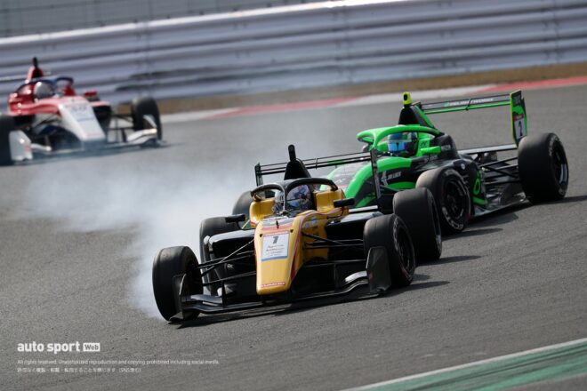 スーパーフォーミュラ・ライツ第1戦富士は三井優介が逃げ切りポール・トゥ・ウイン！ DELiGHTWORKS RACINGとともに初優勝