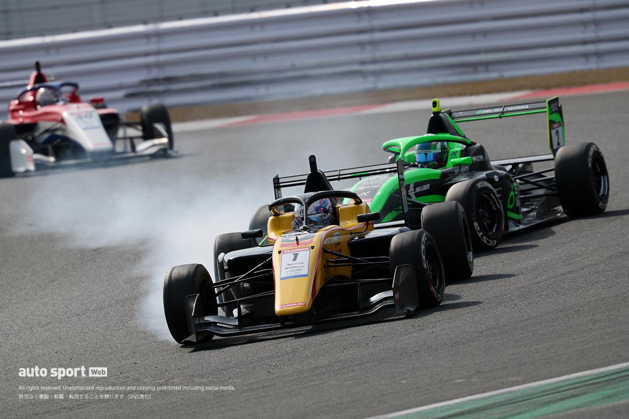 スーパーフォーミュラ・ライツ第1戦富士は三井優介が逃げ切りポール・トゥ・ウイン！ DELiGHTWORKS RACINGとともに初優勝