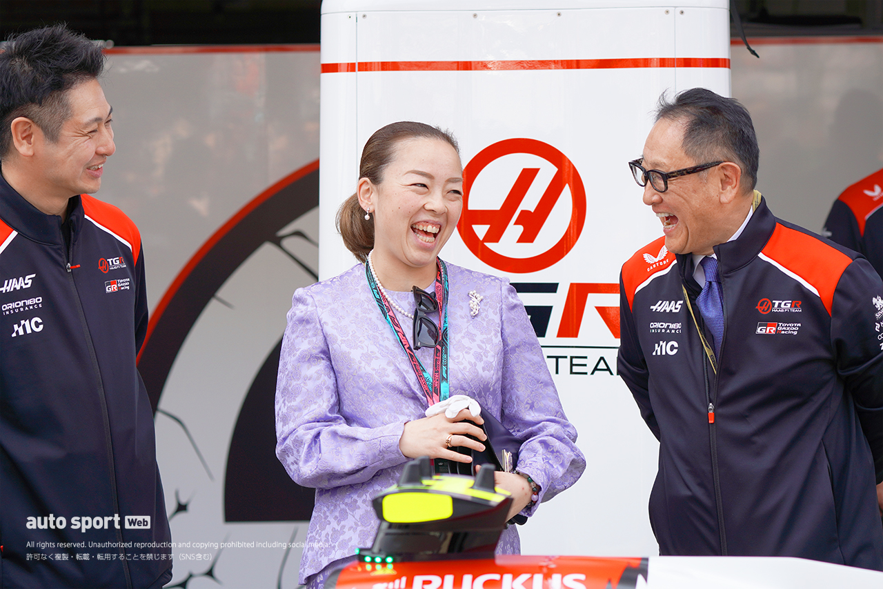 瑶子女王殿下とトヨタ自動車の豊田章男会長