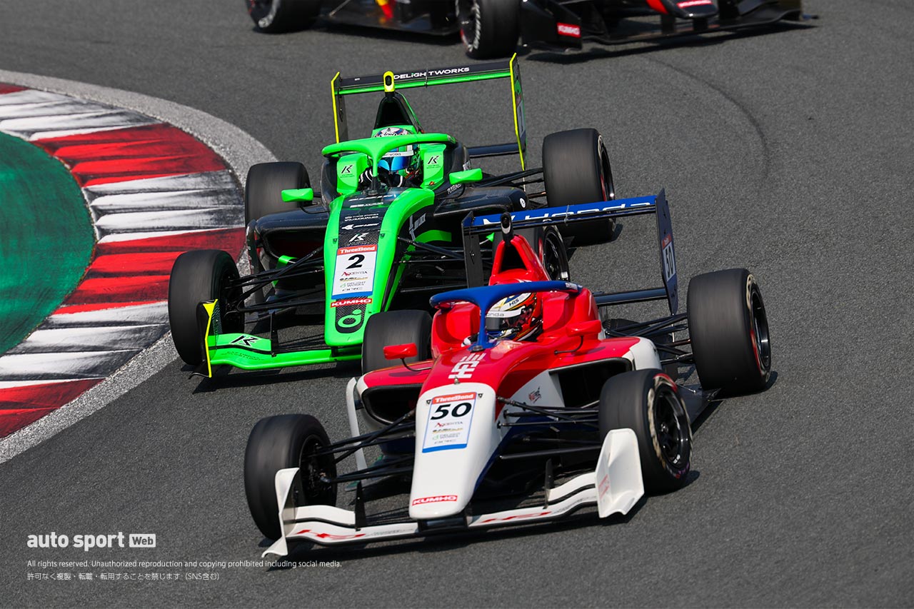 全日本スーパーフォーミュラ・ライツ選手権第2戦富士はエヴァン・ジルテールが初優勝を飾る