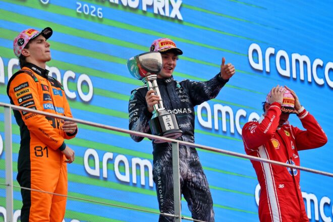 2026年F1第3戦日本GP表彰式