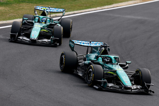 ランス・ストロール＆フェルナンド・アロンソ（アストンマーティン）