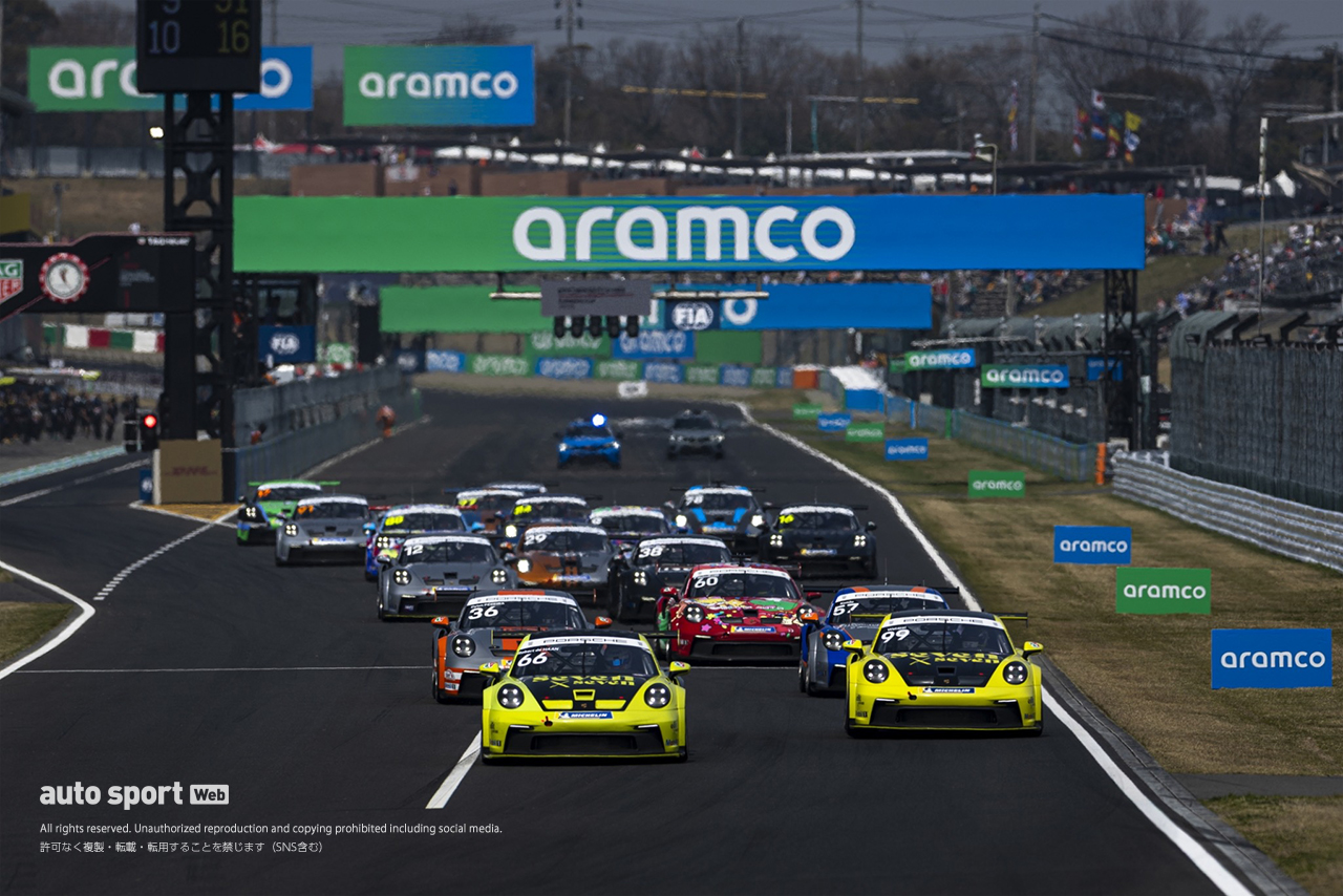 ポルシェカレラカップジャパン2026年第1戦鈴鹿　決勝レース