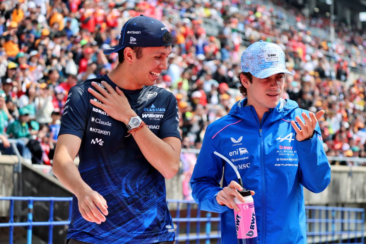 アレクサンダー・アルボン（ウイリアムズ）＆フランコ・コラピント（アルピーヌ）