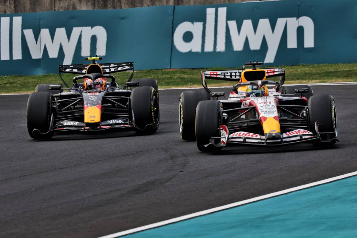 アービッド・リンドブラッド（レーシングブルズ）＆アイザック・ハジャー（レッドブル）