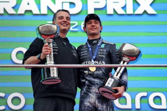 ジャコモ・トルトラ＆アンドレア・キミ・アントネッリ（メルセデス）