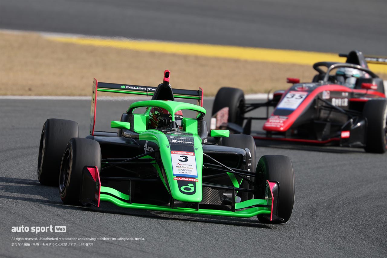 全日本スーパーフォーミュラ・ライツ選手権第3戦富士は三井優介がポール・トゥ・ウインで2勝目を挙げる