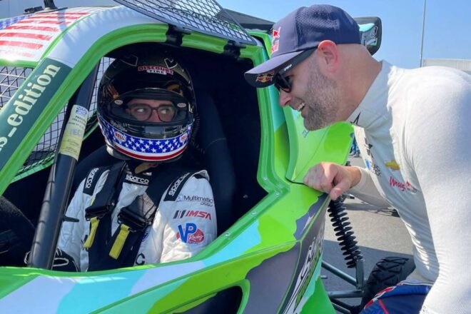 新『ラリーXアメリカ』創設へ。NASCARペアのシンドリックとSVGが旧ナイトロクロス車両をテスト